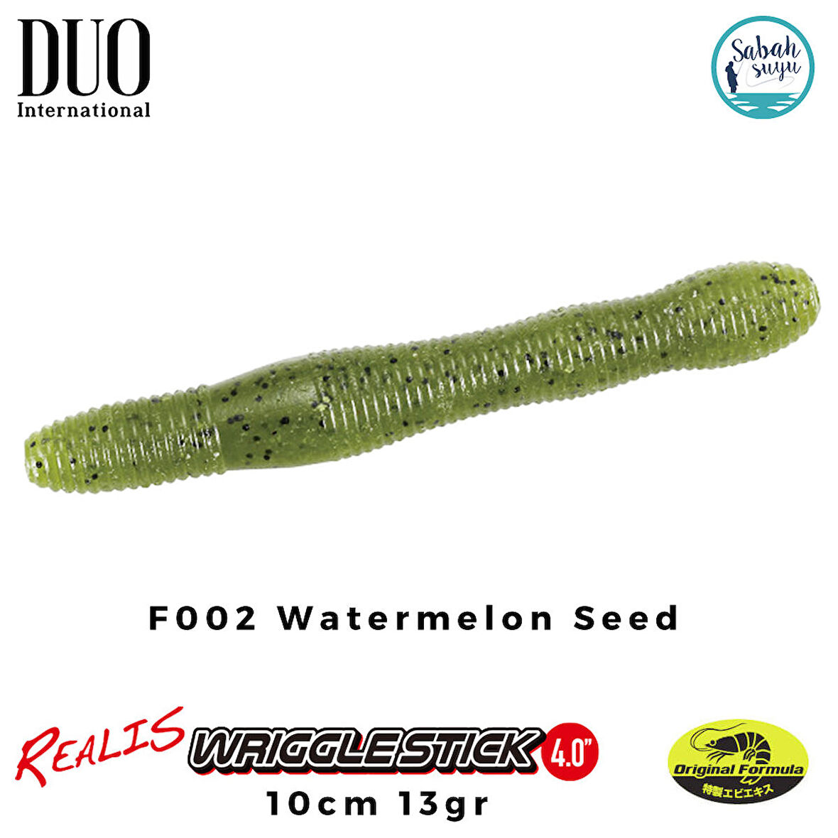 Duo Realis Wriggle Stick 4" 10cm 13gr F002 Watermelon Seed