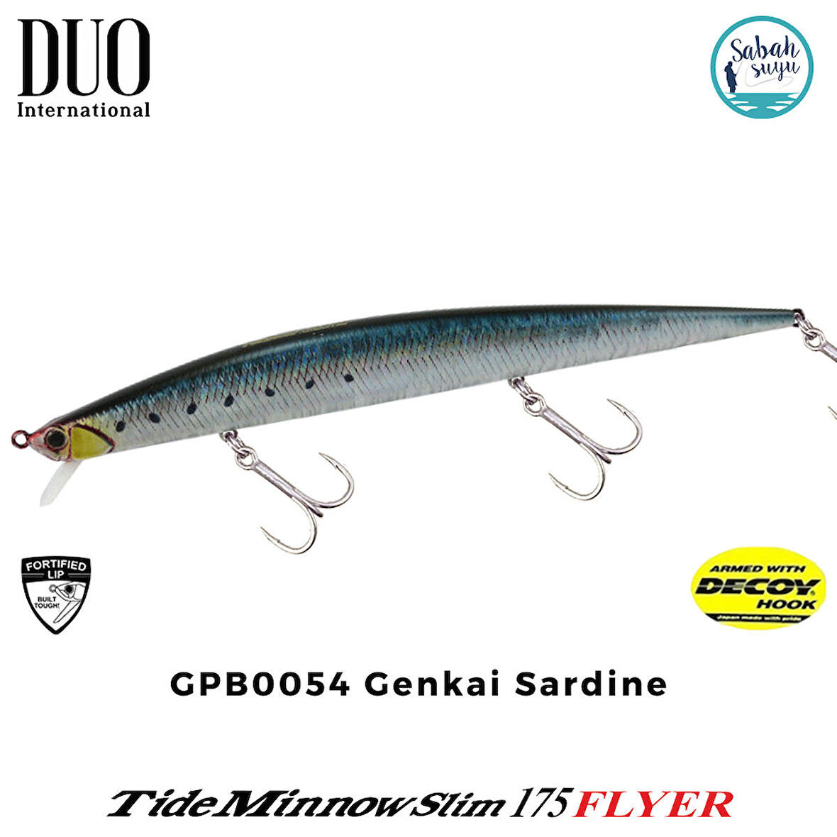 Duo Tide Minnow Slim 175 FLYER GPB0054 Genkai Sardine