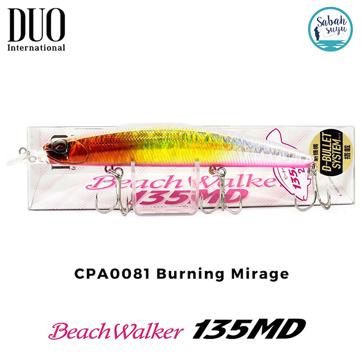 Duo Beach Walker 135MD CPA0081 Burning Mirage Maket Balık
