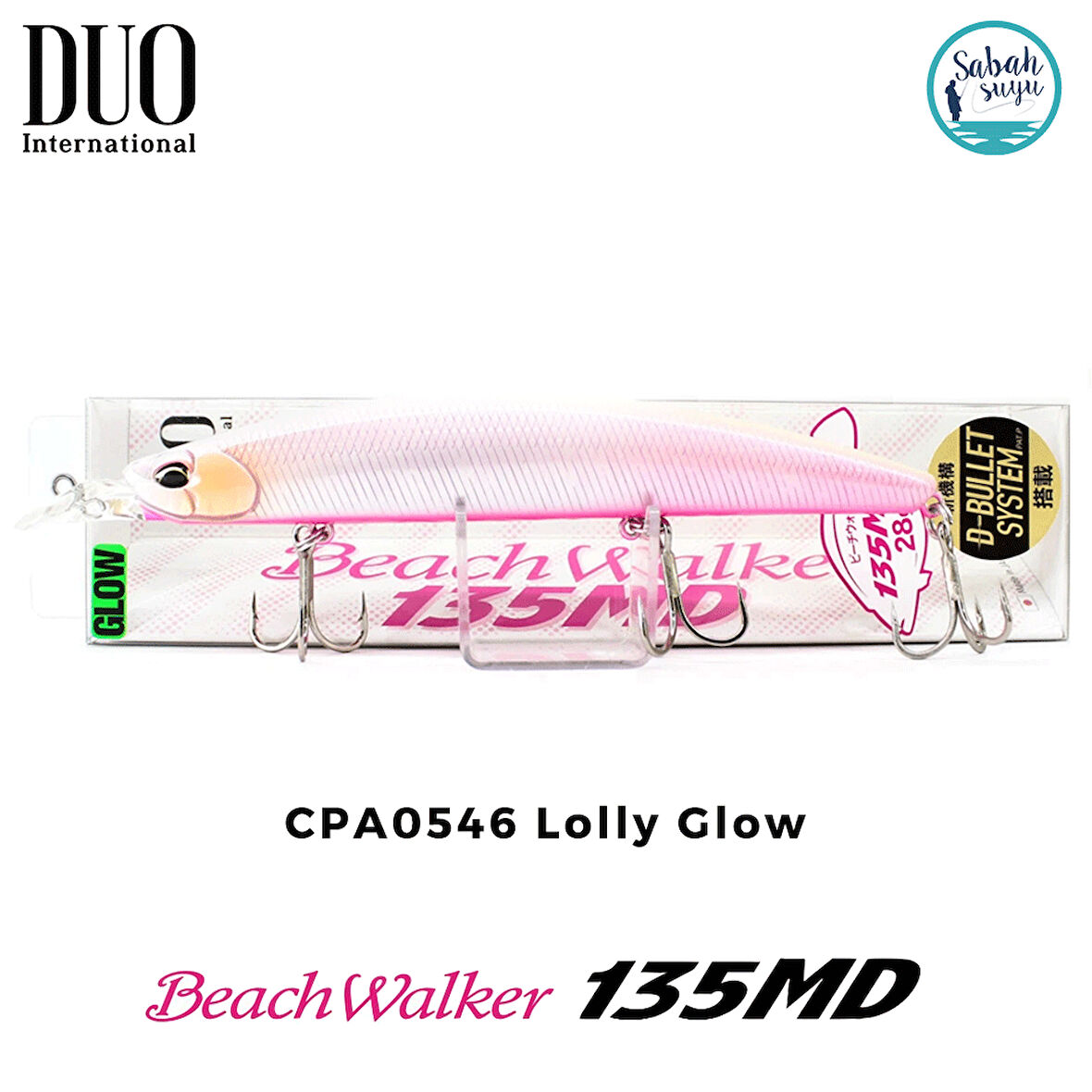 Duo Beach Walker 135MD CPA0546 Lolly Glow Maket Balık