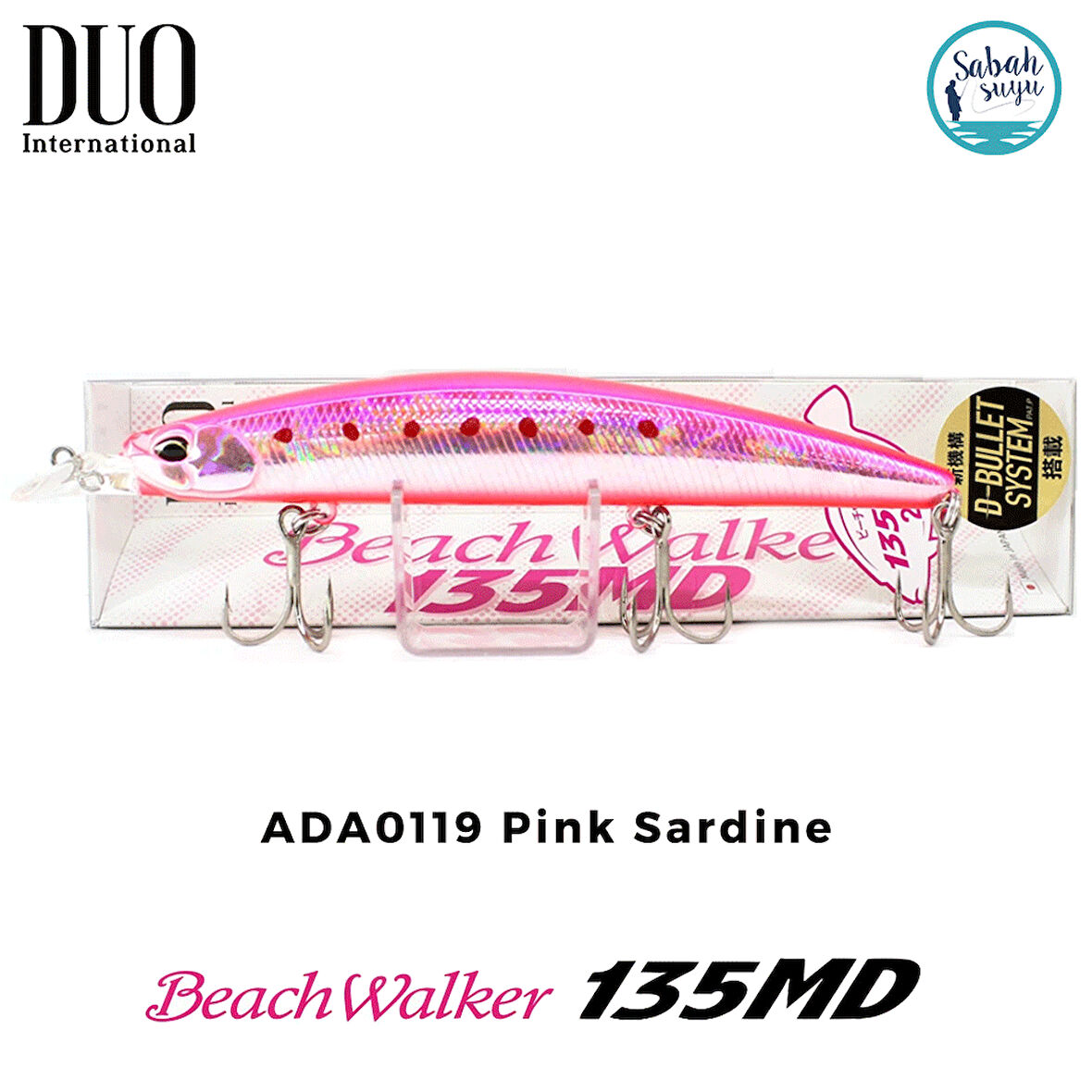 Duo Beach Walker 135MD ADA0119 Pink Sardine Maket Balık