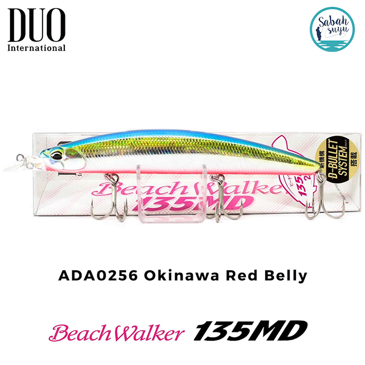 Duo Beach Walker 135MD ADA0256 Okinawa Red Belly Maket Balık
