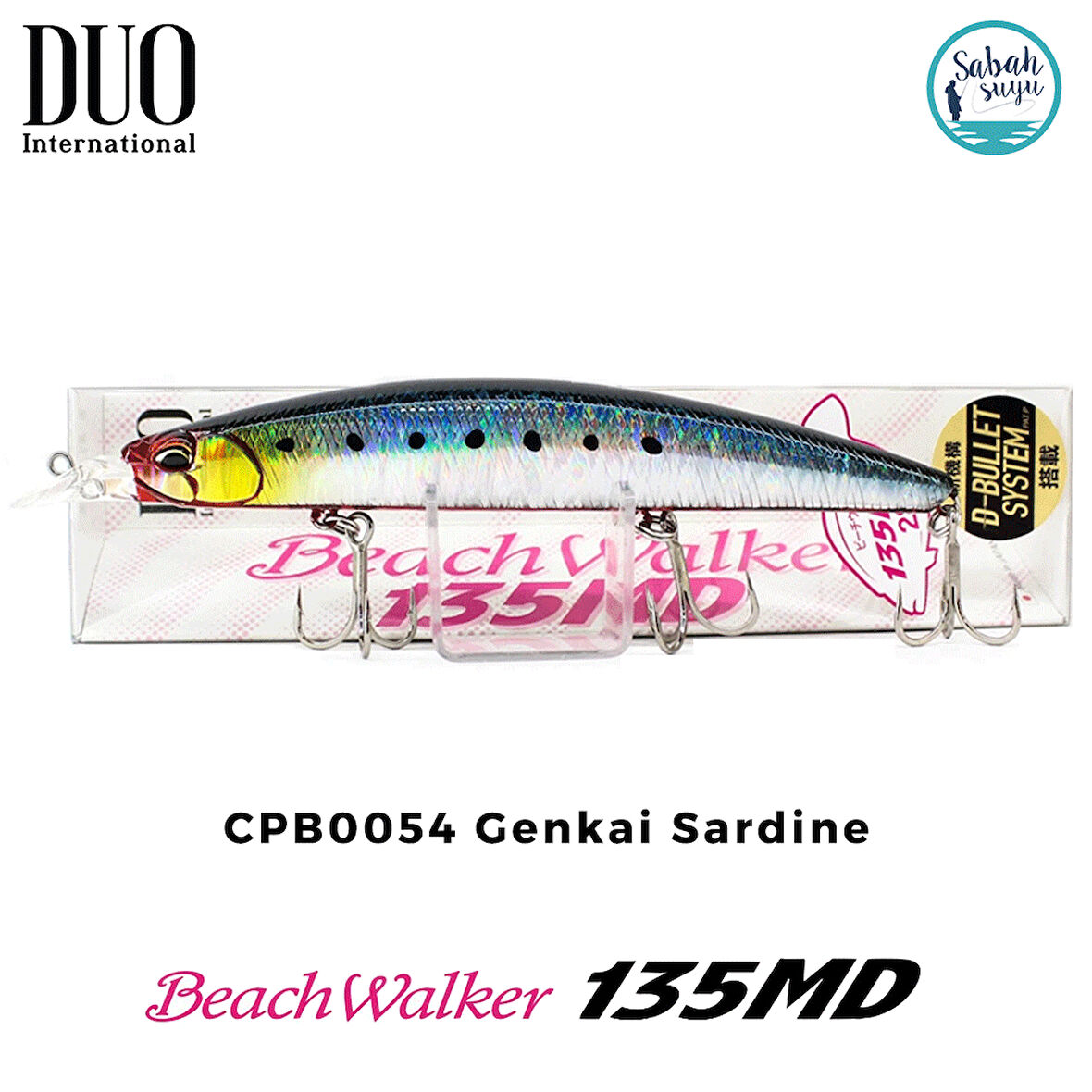 Duo Beach Walker 135MD CPB0054 Genkai Sardine Maket Balık