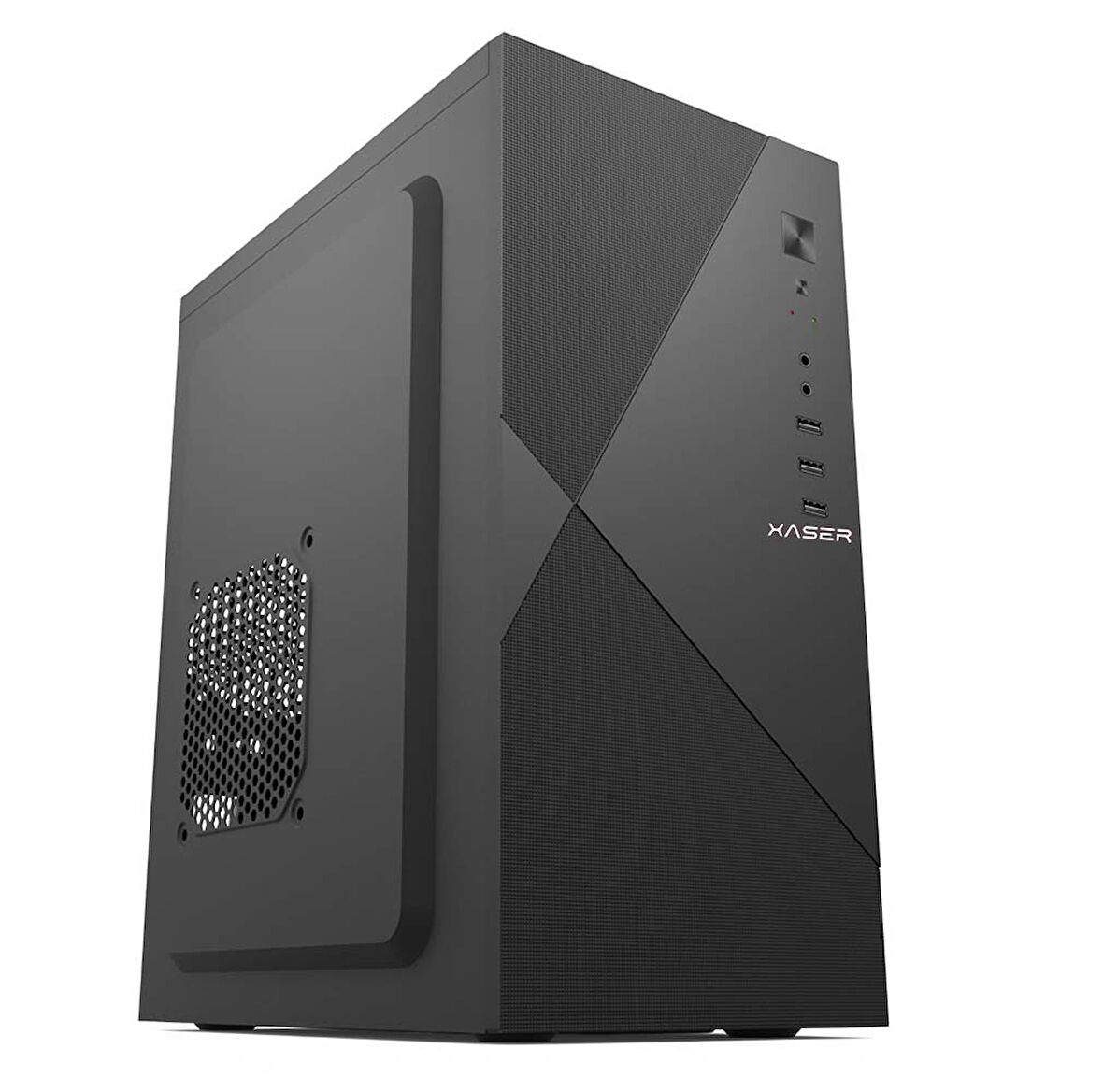 XASER MA-5029 POWERSIZ 1x USB 3.0 2x USB 2.0 m-Atx Ofis Bilgisayar Kasası