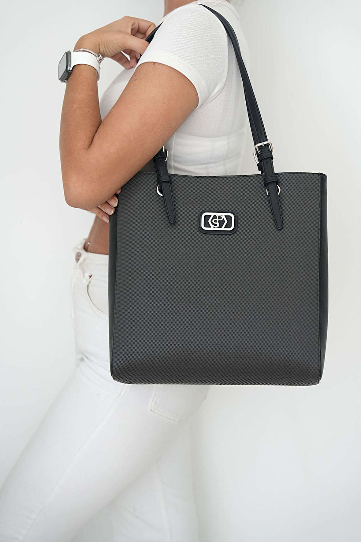 Silver Polo Kadın Omuz Çanta 1096