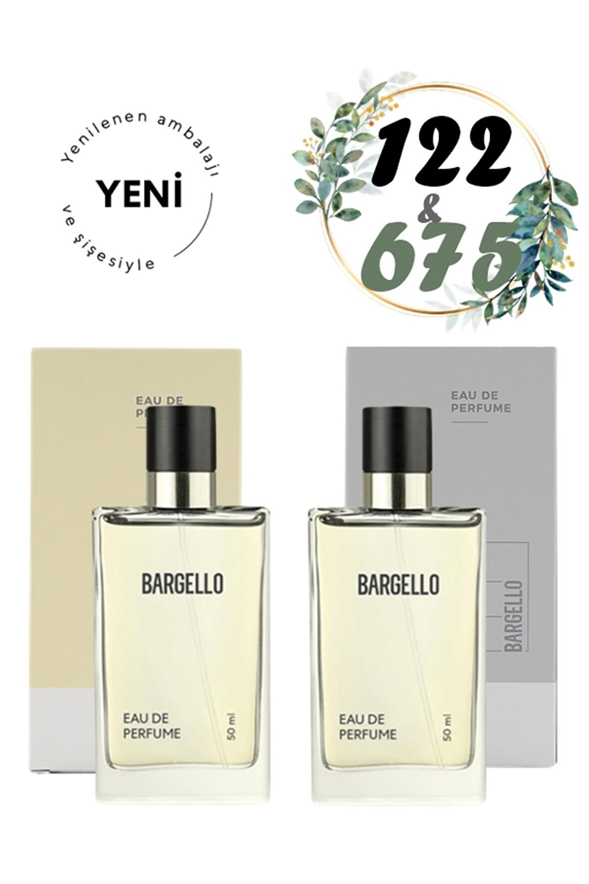 Kadın & Erkek Parfüm Seti 122 Oriental 675 Fresh 50 ml Edp