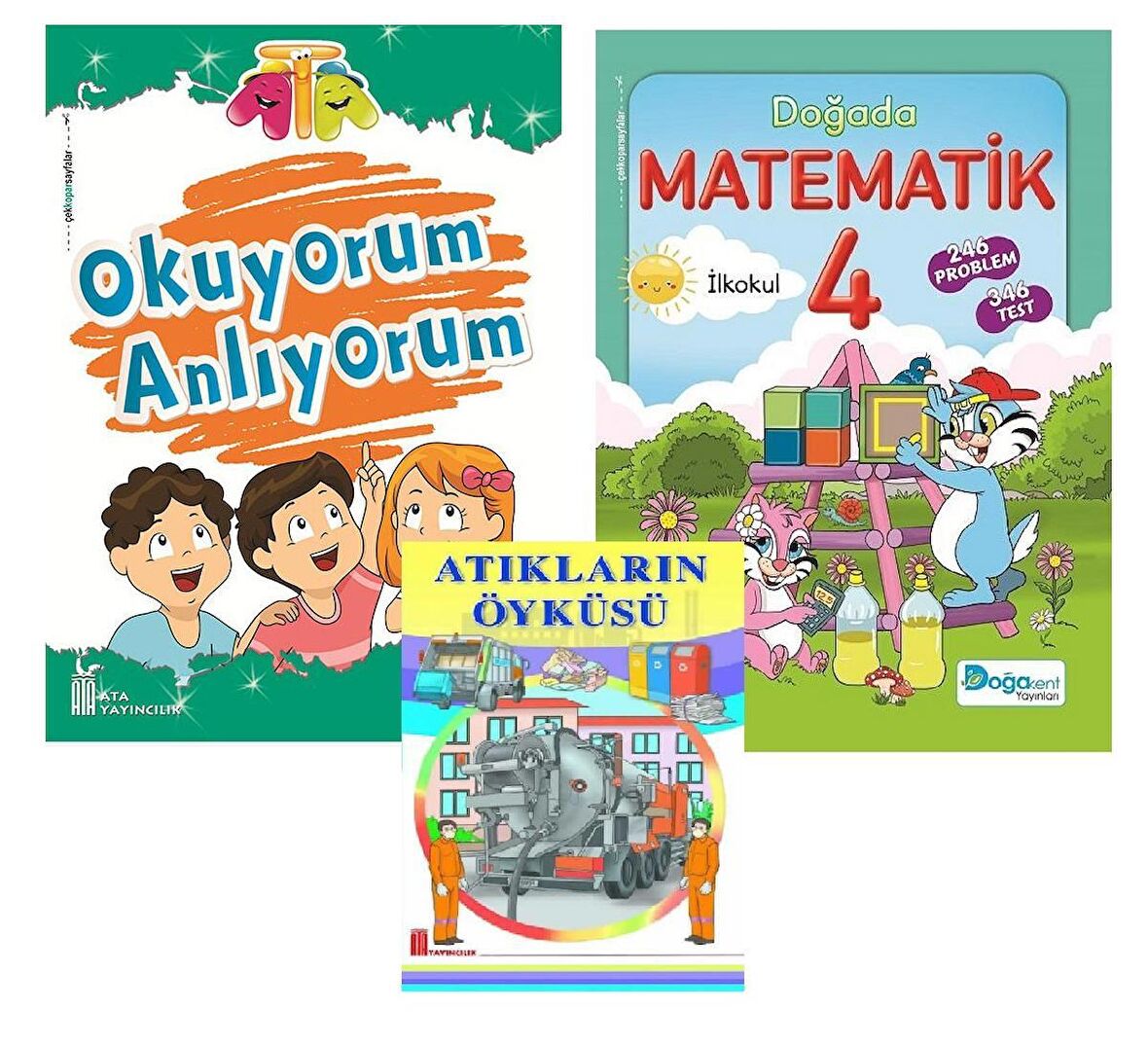 Ata 4.Sınıf Okuyorum Anlıyorum + Doğada Matematik