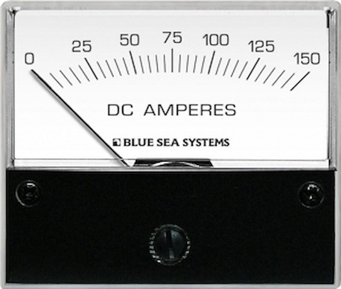 DC Ampermetre. 0-150 A. Harici şönt dahil.