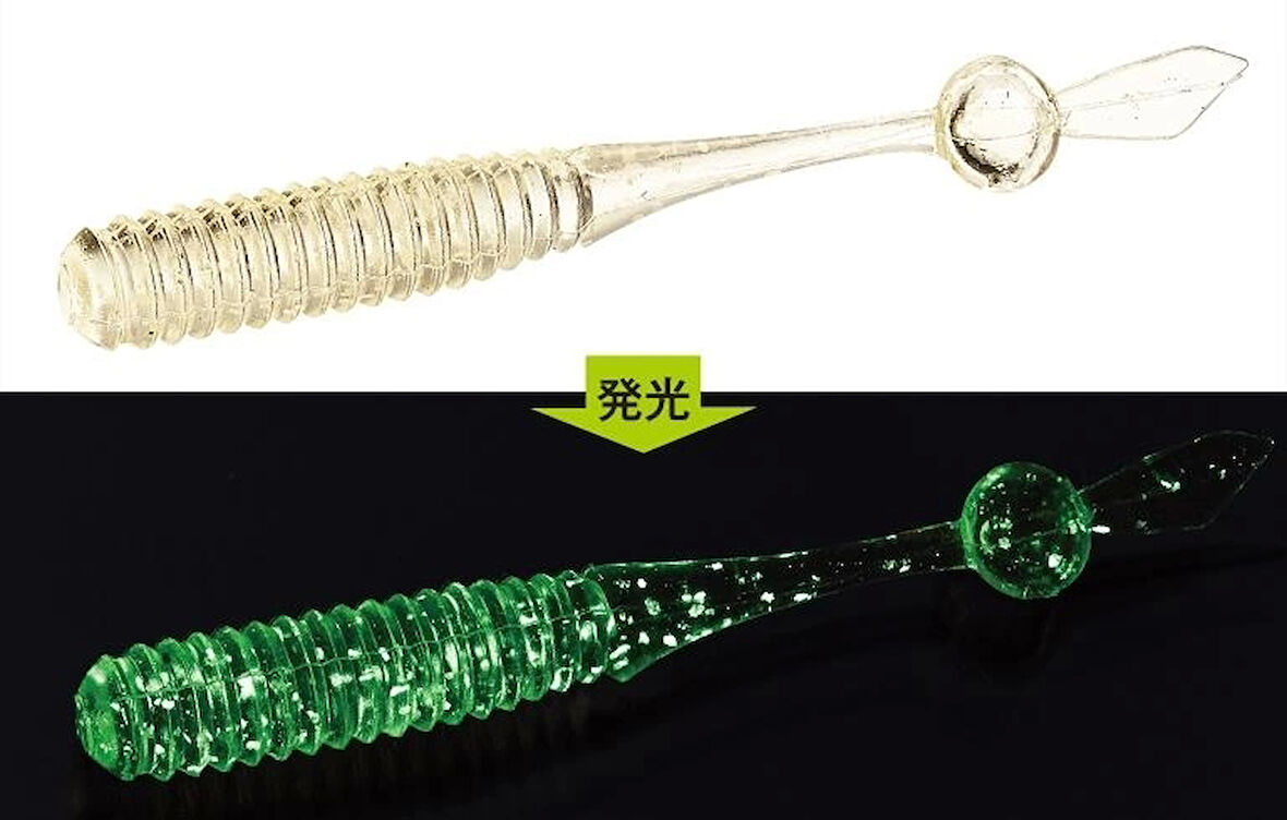 Evergreen DOT TAIL 2.5" Nokta Kuyruklu Light Game Solucan Yem 510 CLEAR GL - (20026510)