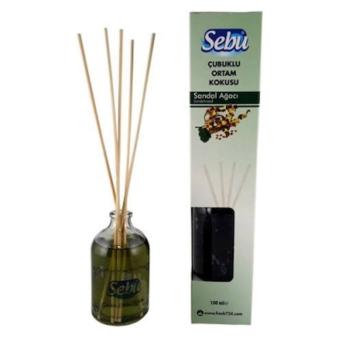 100ML BAMBU ÇUBUKLU ORTAM KOKUSU MİX (4533)