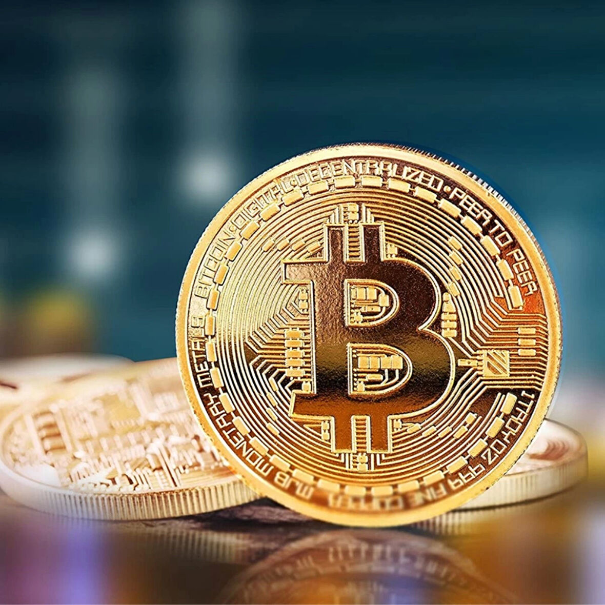 Bitcoin Madeni Hatıra Parası Madeni Bitcoin Hediye Sikke Para (4533)