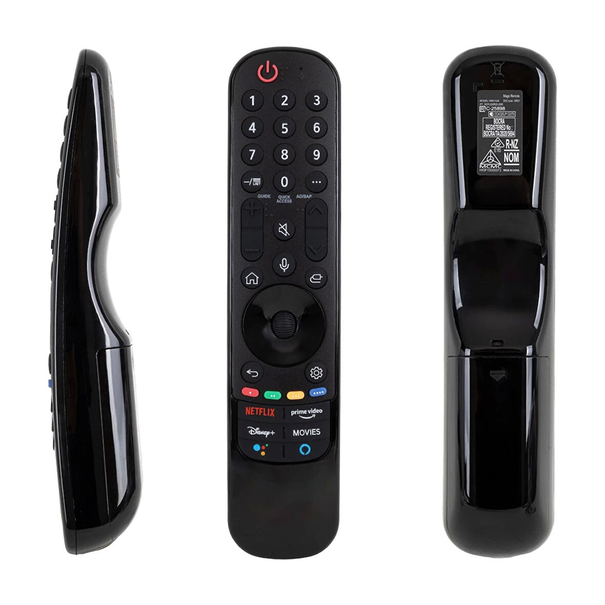 KL LG MR21GA AKB76036204 NETFLIX-RAKUTEN TV-PRIME VIDEO-DISNEY+ TUŞLU LG AIR MOUSE SİHİRLİ KUMANDA (4533)