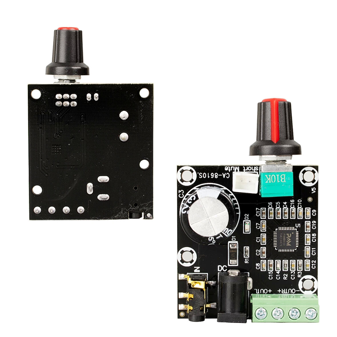 CA-8610S 2-15W CLASS D 8-18V DİJİTAL POWER AMFİ BOARD PAM8610 (4533)