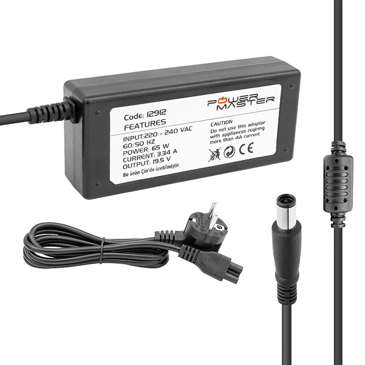 NOTEBOOK ADAPTÖR DELL INSPIRON 19.5V/3,34A 7.4*5.0 UÇ (4533)