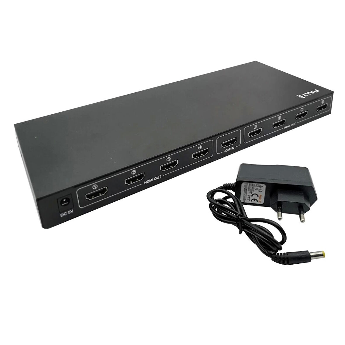 FULLY G-538J 8 PORT HDMI SPLITTER DAĞITICI (4533)