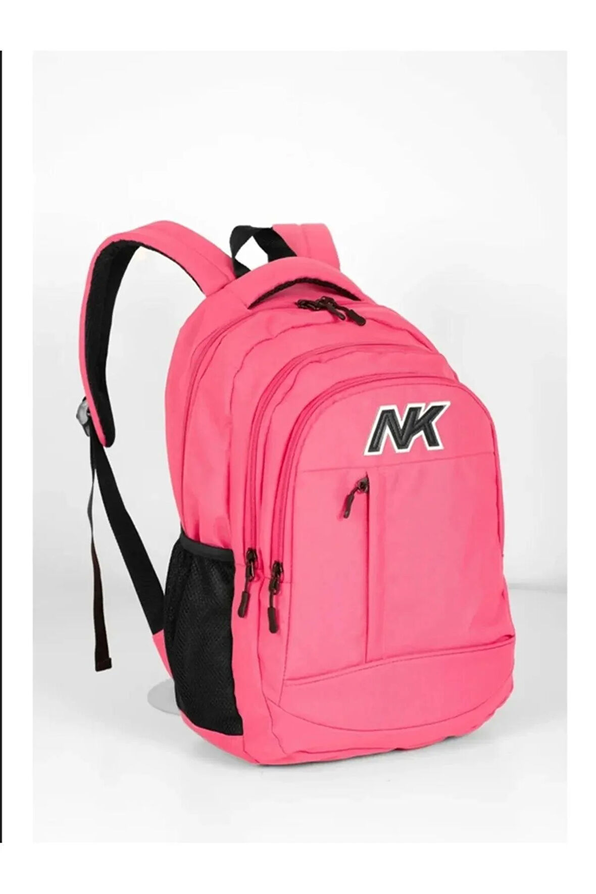 NK Pembe Unisex Okul Sırt Çantası 15' Laptop Bölmeli Çanta-9001