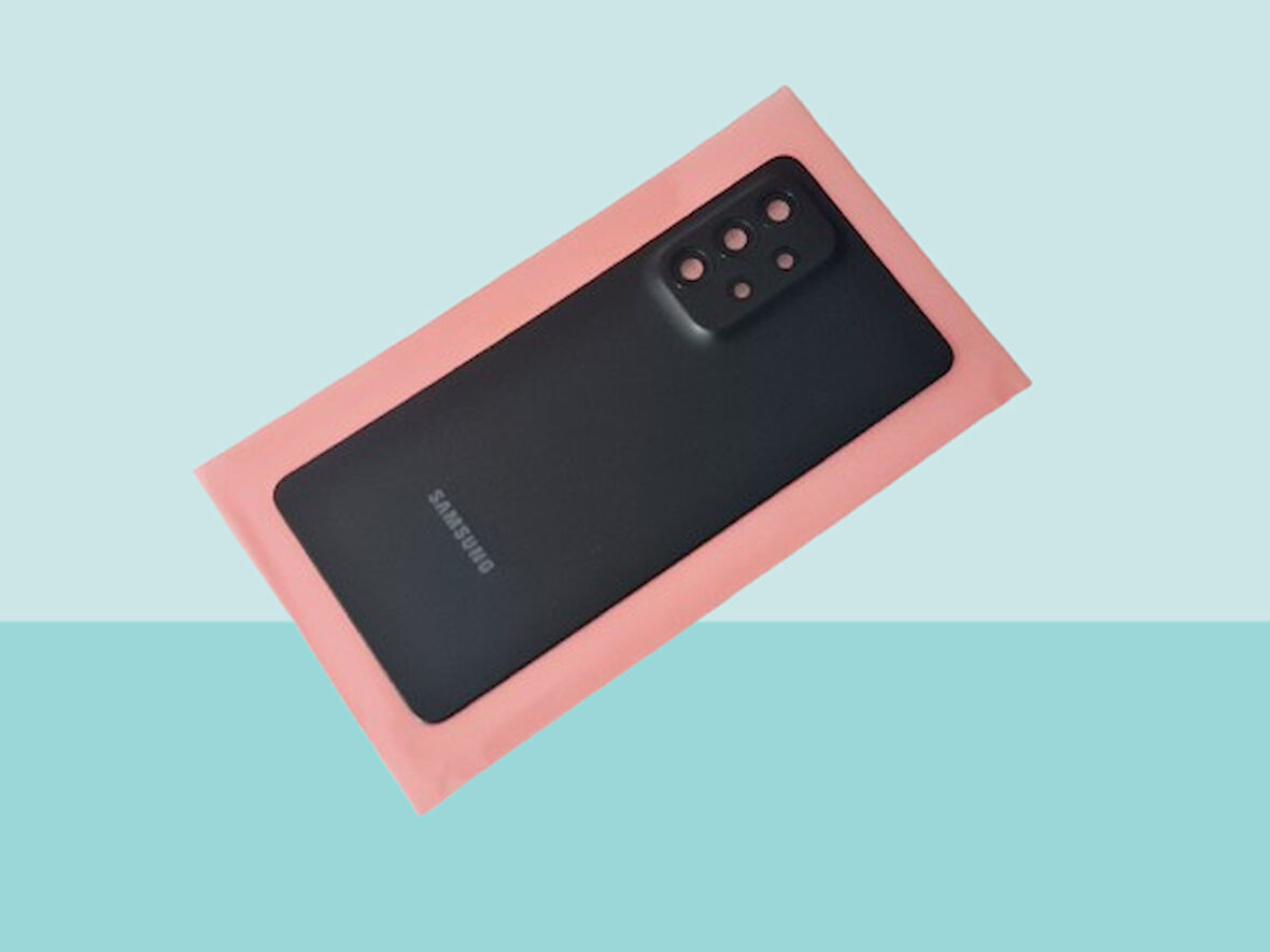 Tkgz - Samsung Galaxy A53 Arka Kapak (Cam Full Lensli) - SİYAH