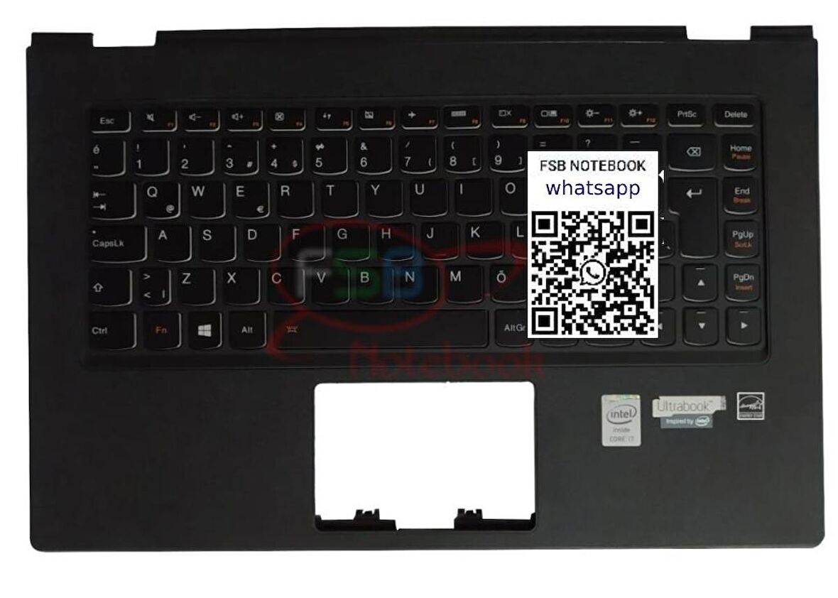 Lenovo Orijinal Yoga 2 Pro 20346 280DQ 80AY 80DQ Notebook Klavye Dahil Üst Kasa