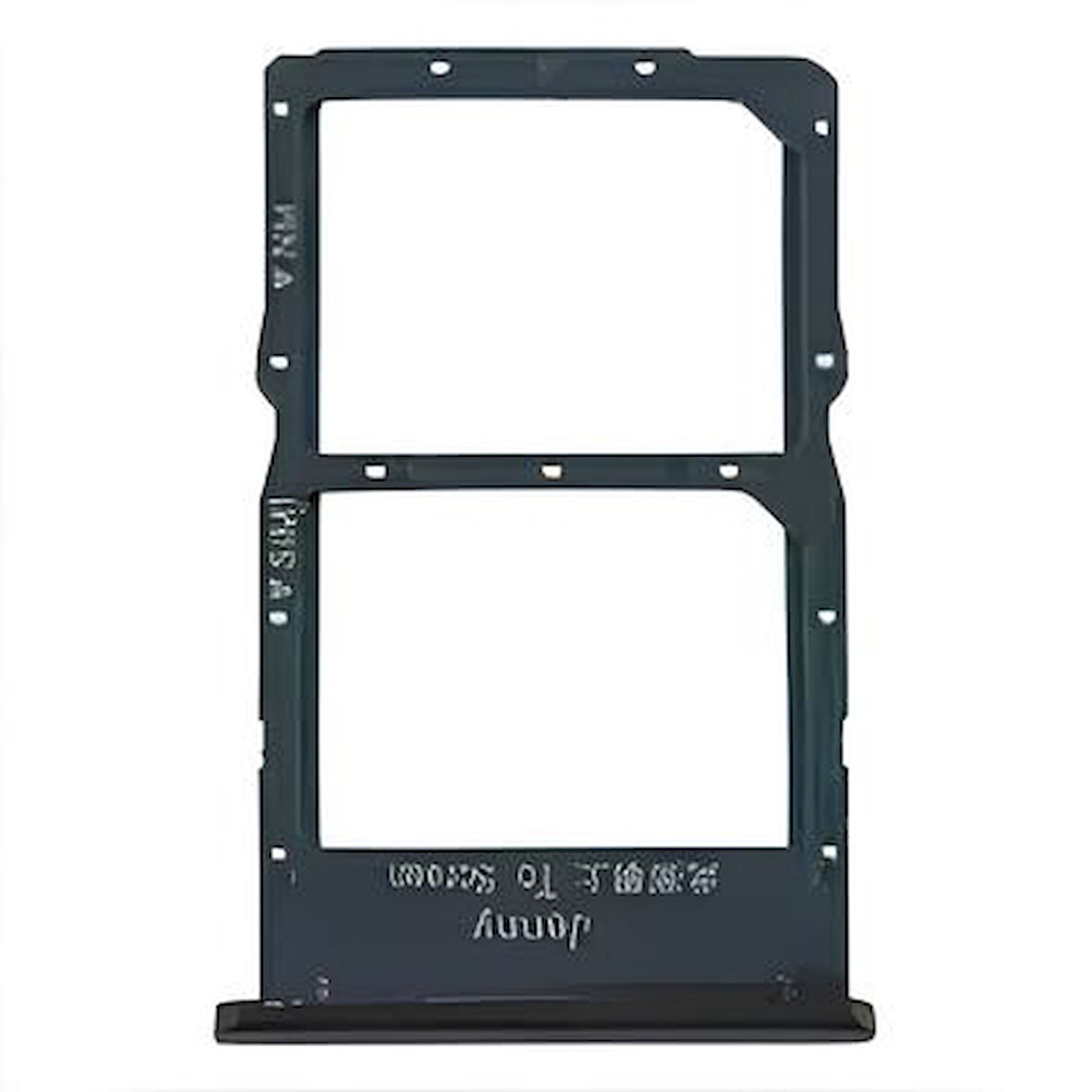 Huawei Uyumlu P40 Lite Sim Çekmecesi Siyah