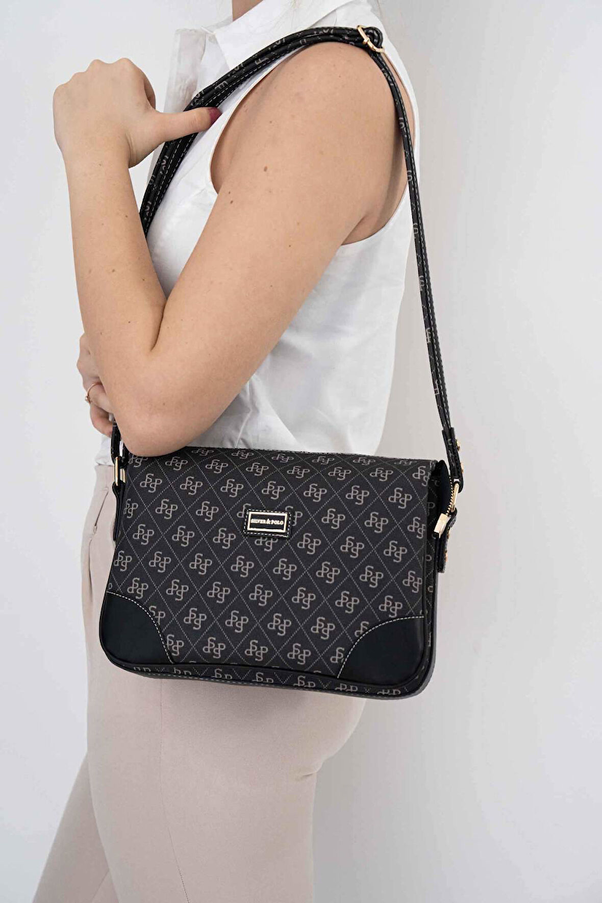 Silver Polo Kadın Çapraz Çanta 784