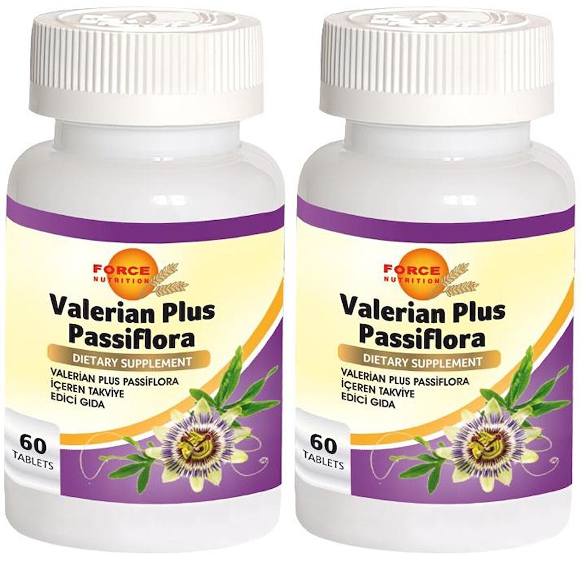 Valerian Plus Passiflora 2x60 Tablet