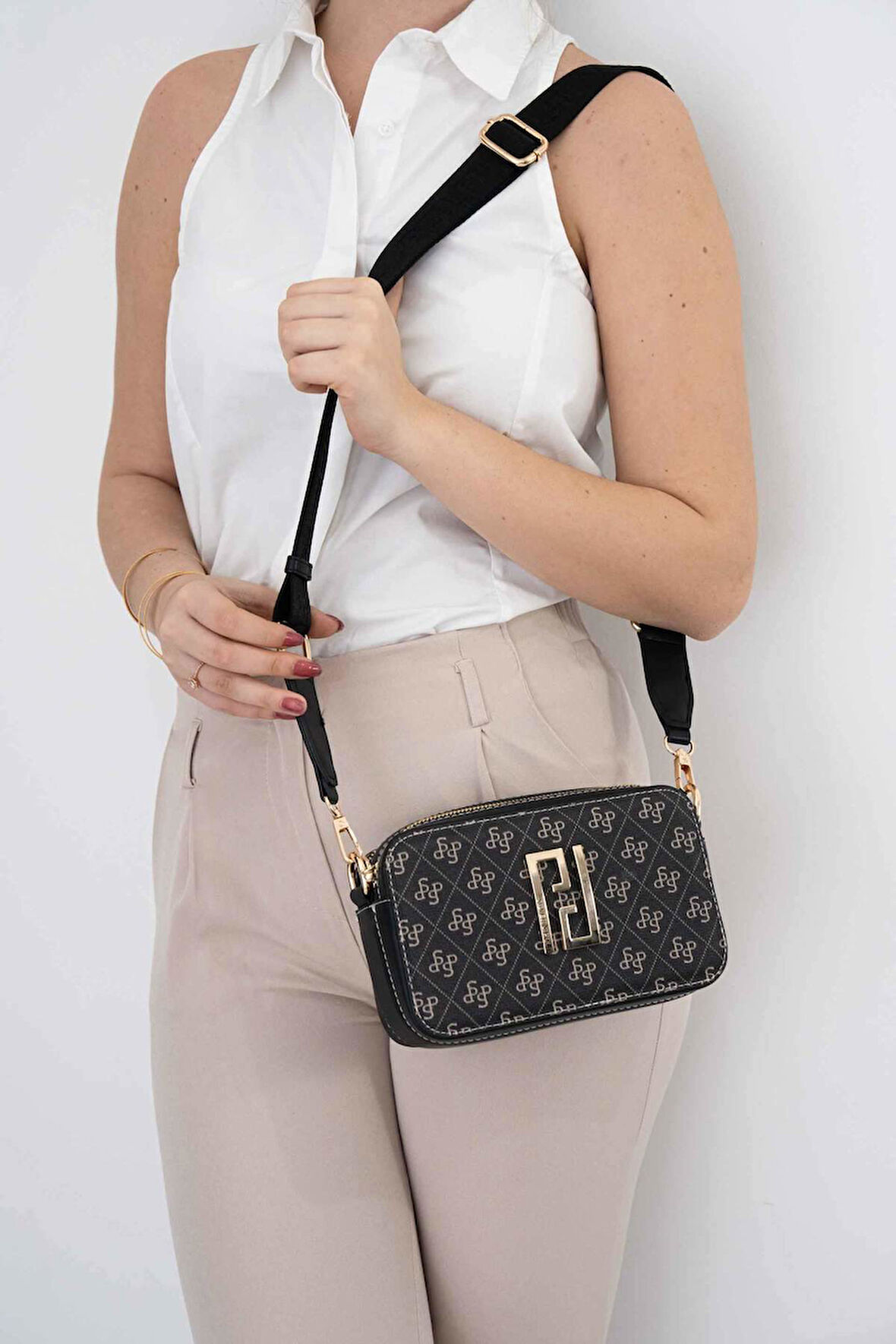 Silver Polo Kadın Çapraz Çanta 1078