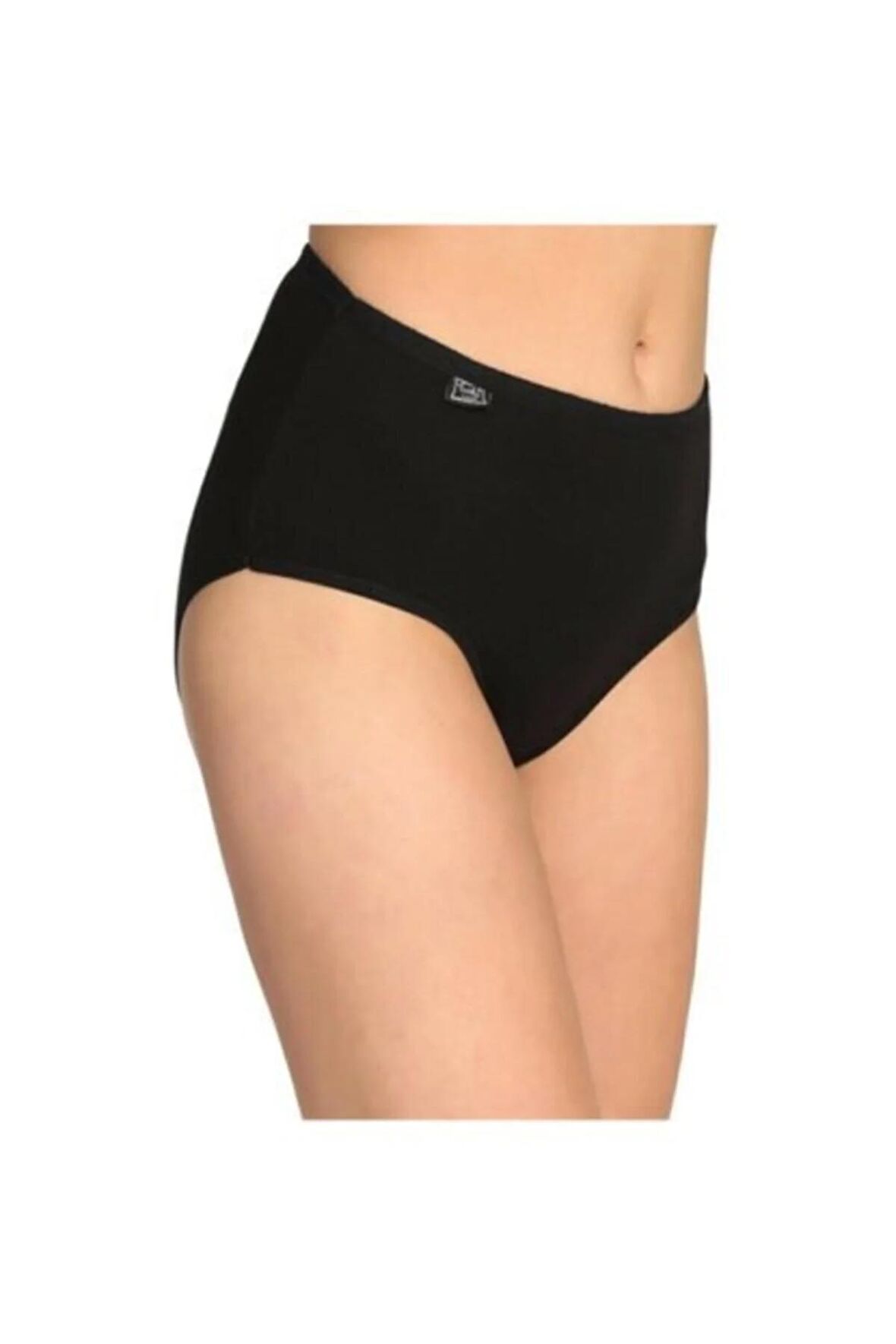 Kadın Beyaz Likralı Pamuk Bato Külot 12'li