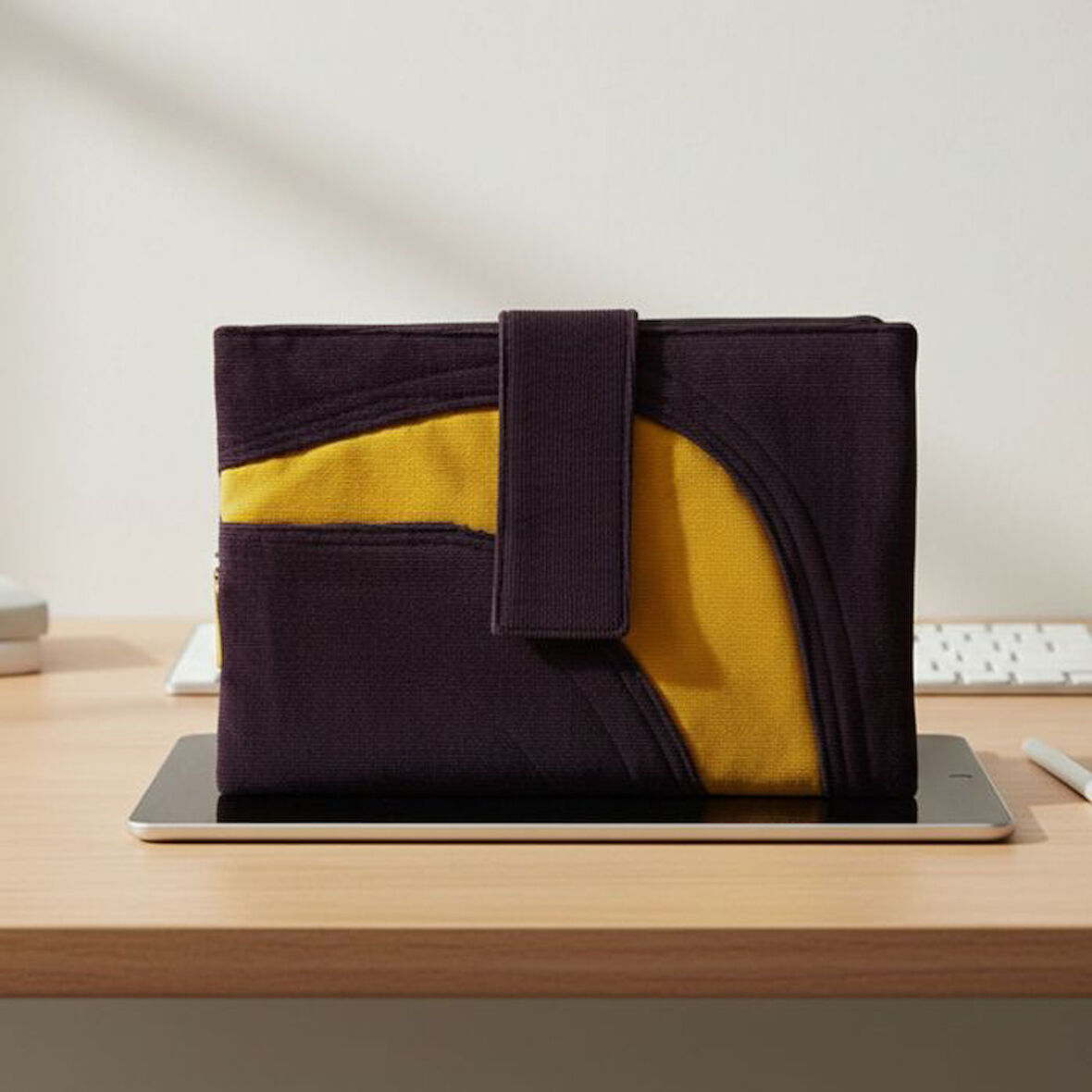 Uretti - Gamze 9546 3730 El Yapımı Kitap - Tablet  Kılıfı