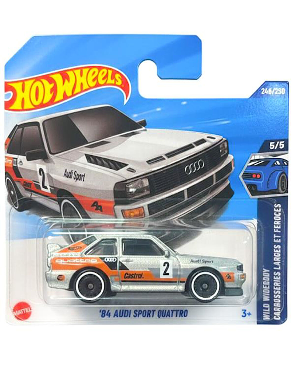 Hot Wheels 84 Audi Sport Quattro JBC33