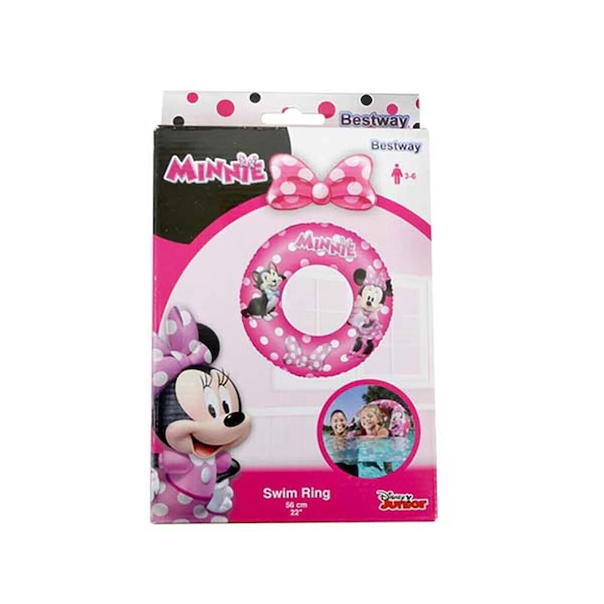 Minnie Mouse Pembe Kız Çocuk Deniz Simit