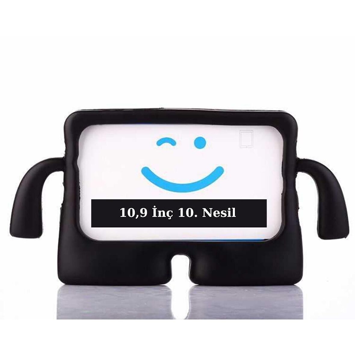 Apple iPad 10,9 inç 10. Nesil Uyumlu iBuy Standlı Fuchsia Yumuşak Eğlenceli Çocuk Tablet Kılıfı