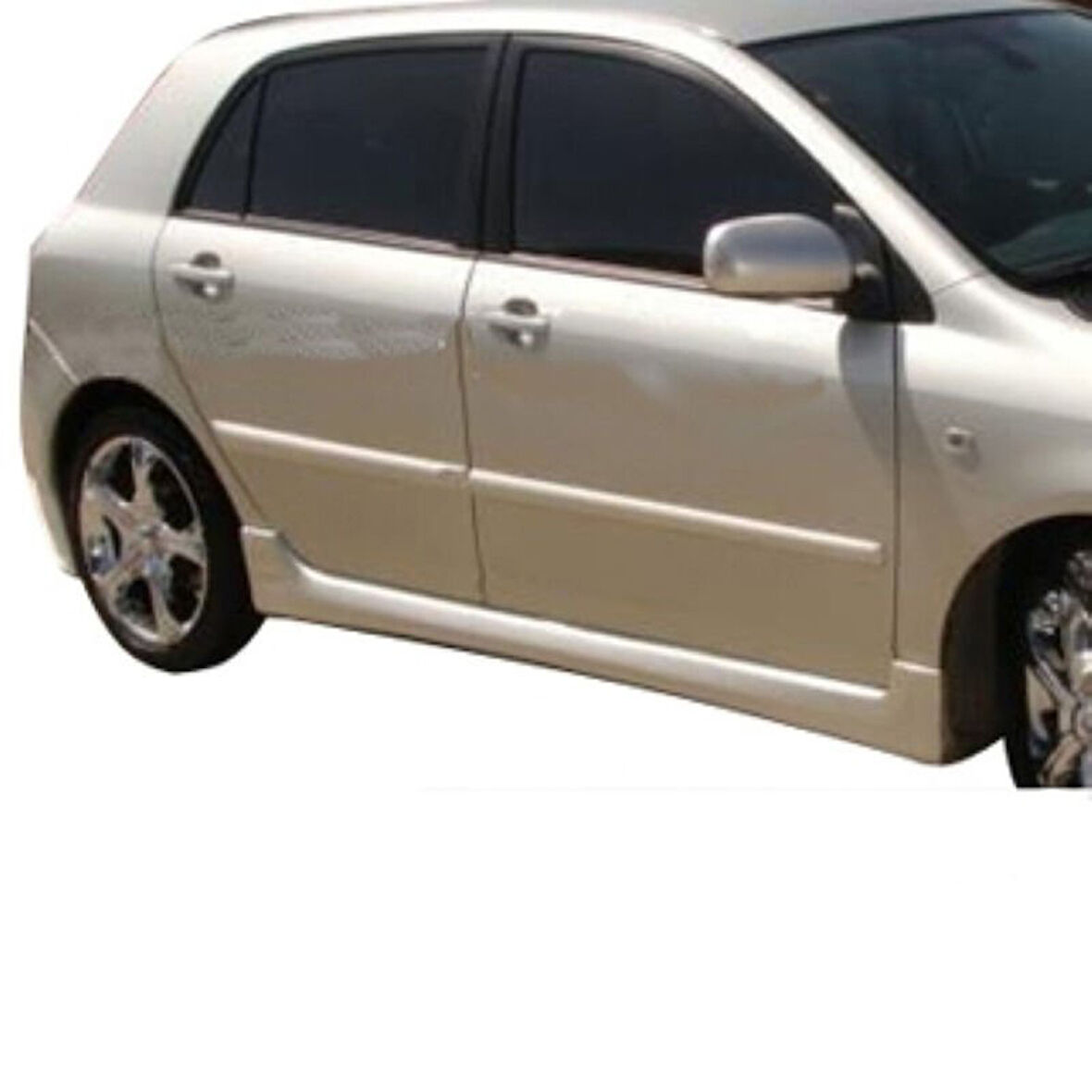 Toyota Corolla Sedan 2002 - 2007 Marşpiyel Boyasız