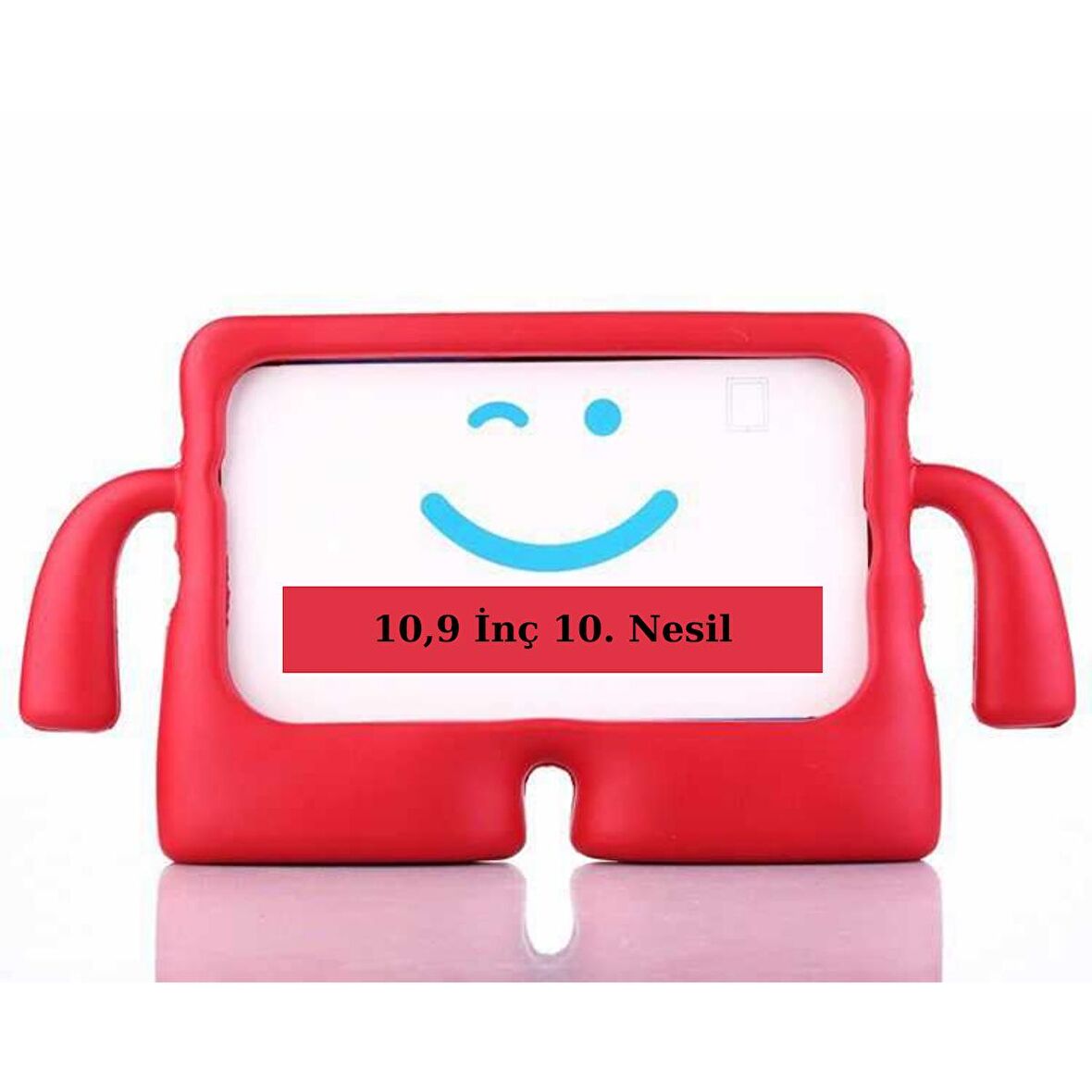 Apple iPad 10,9 inç 10. Nesil Uyumlu iBuy Standlı Fuchsia Yumuşak Eğlenceli Çocuk Tablet Kılıfı