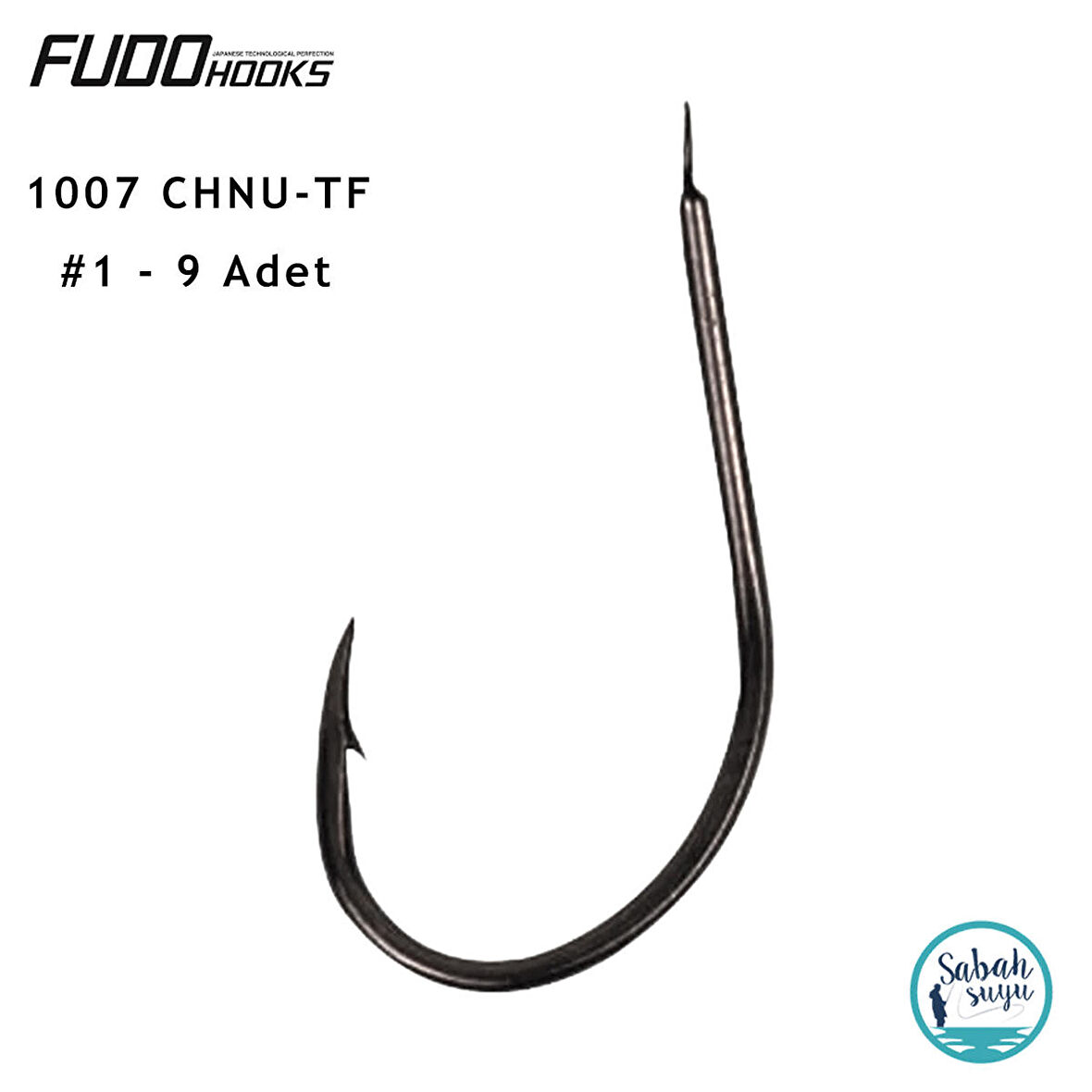 Fudo 1007 Chinu Teflon İğne Siyah #1 (9 Adet)