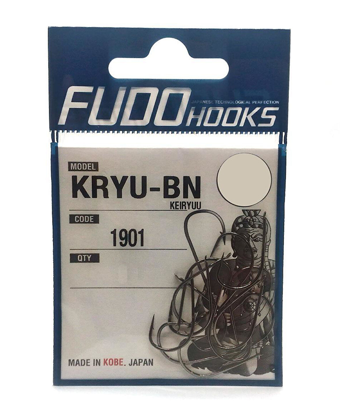 Fudo 1901 Keiryu Black Nikel Olta İğnesi Black Nickel-NO:8