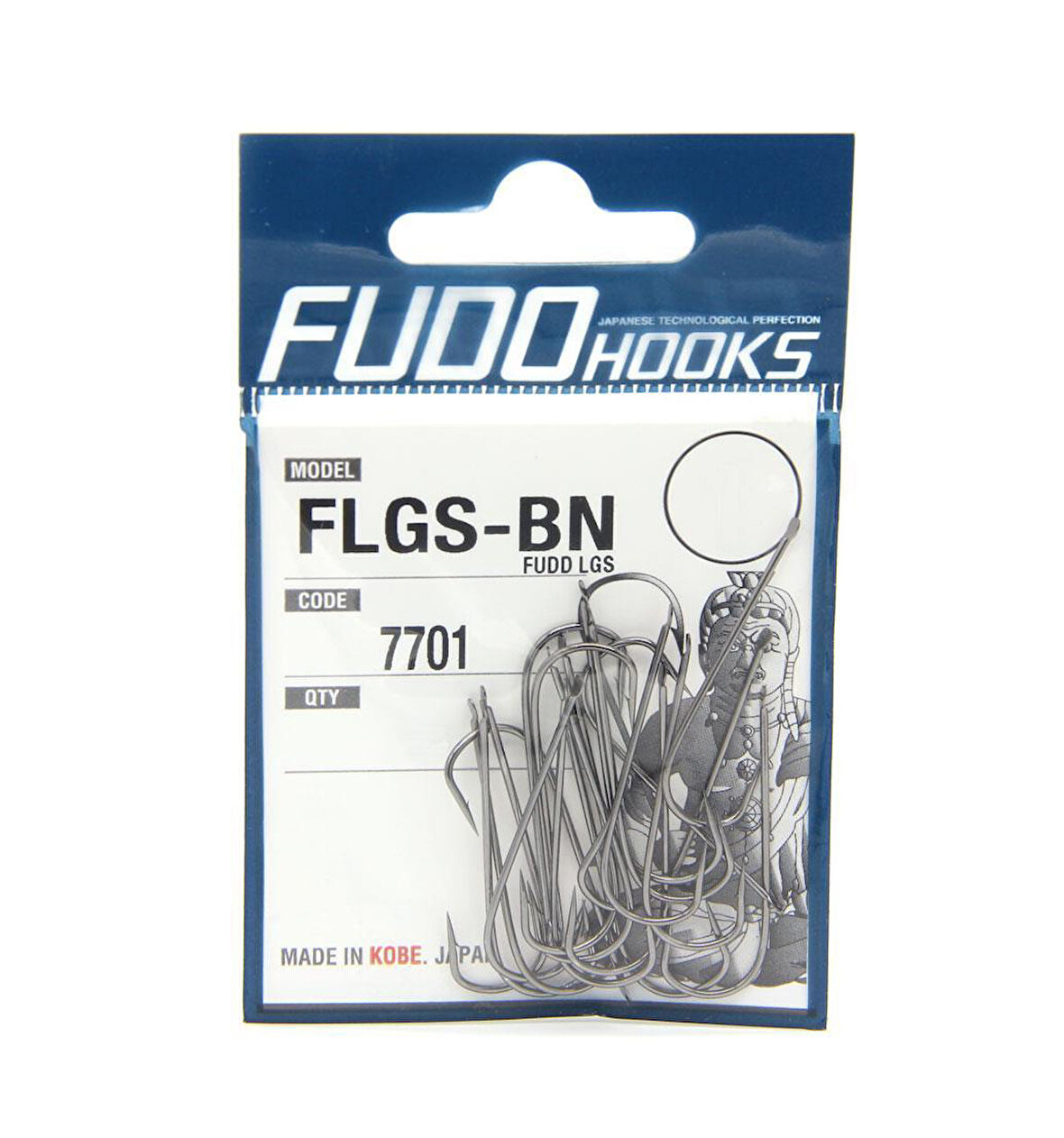 Fudo 7701 LGS Black Nikel Olta İğnesi Black Nickel-NO:1/0