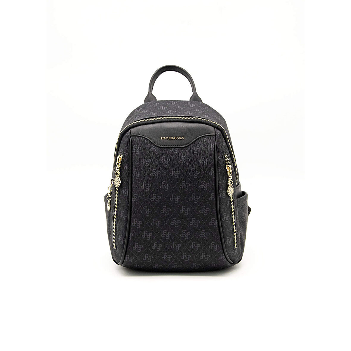 Silver Polo  Kadın  906-45407 SILVER POLO SIRT ÇANTASI M178 SİYAH-MAT SİYAH