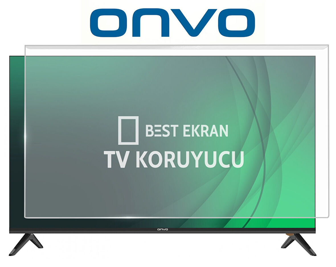 Onvo 32VL6000H2 Tv Ekran Koruyucu - Onvo 32" inç 82 Ekran Koruyucu