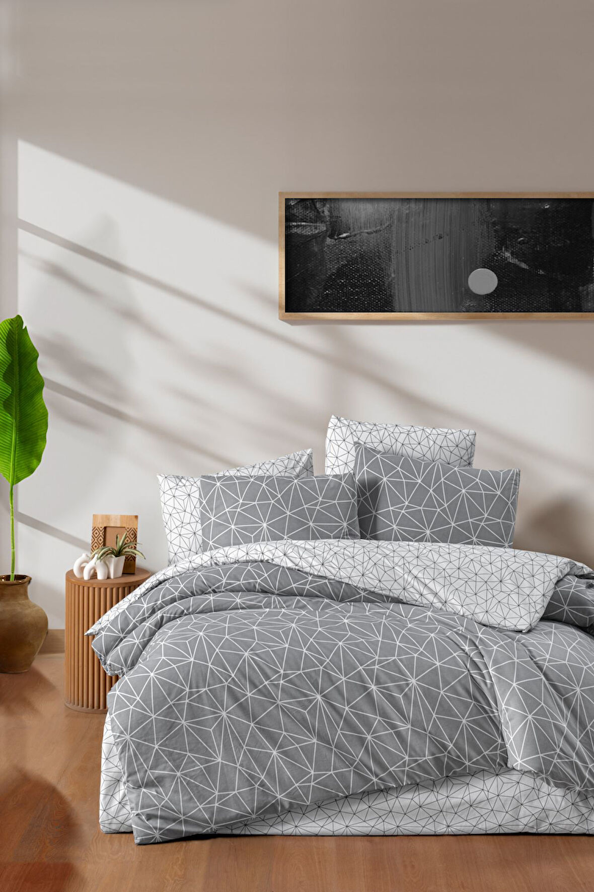 Aytunç Mavera %100 Pamuklu Tek Kişilik Nevresim Takımı 160x220 cm