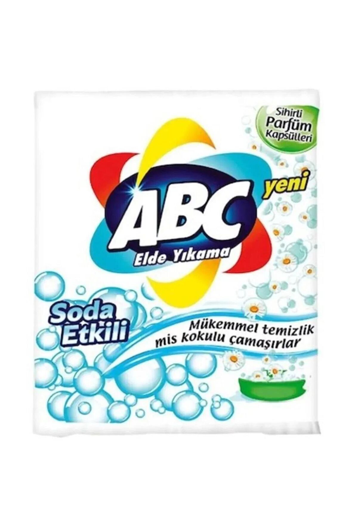 ABC Elde Yıkama Toz Çamaşır Deterjanı Soda Etkili 600 gr.