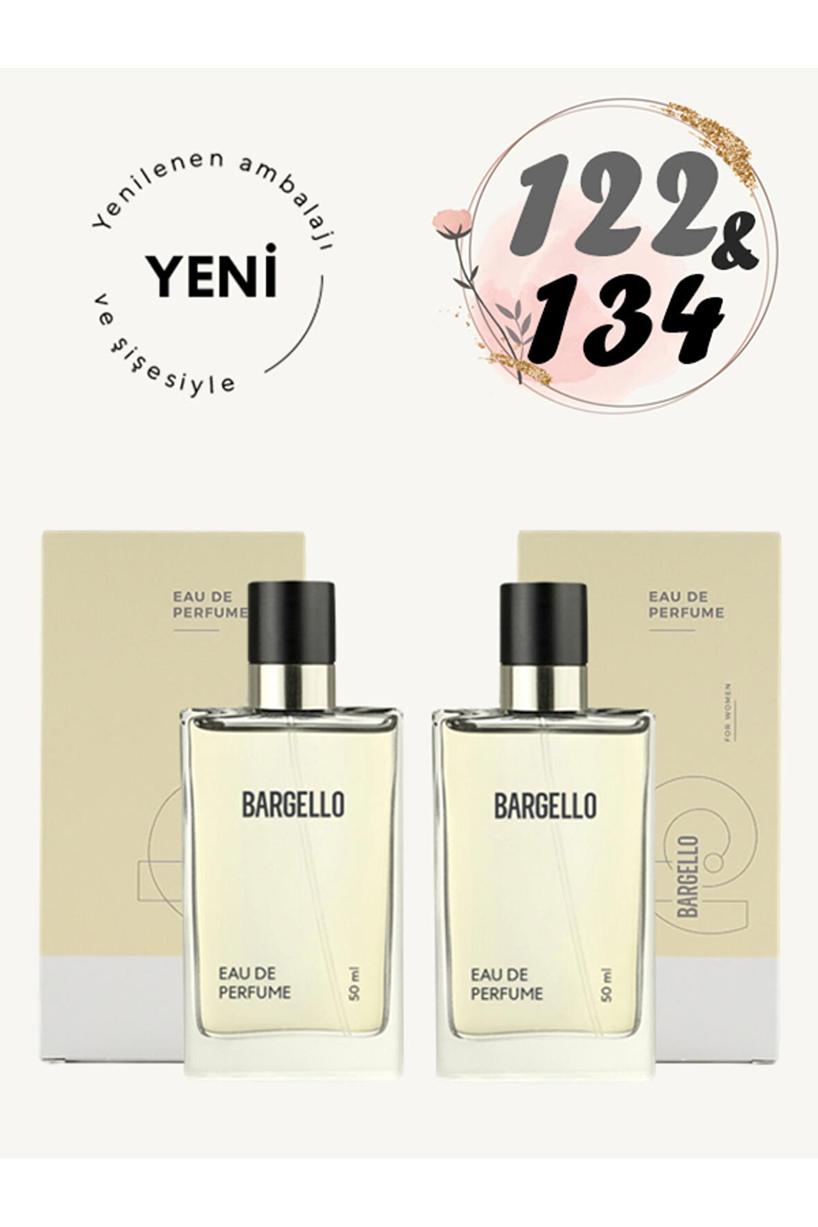 Kadın Parfüm Seti 122 Oriental 134 Oriental 50 ml Edp