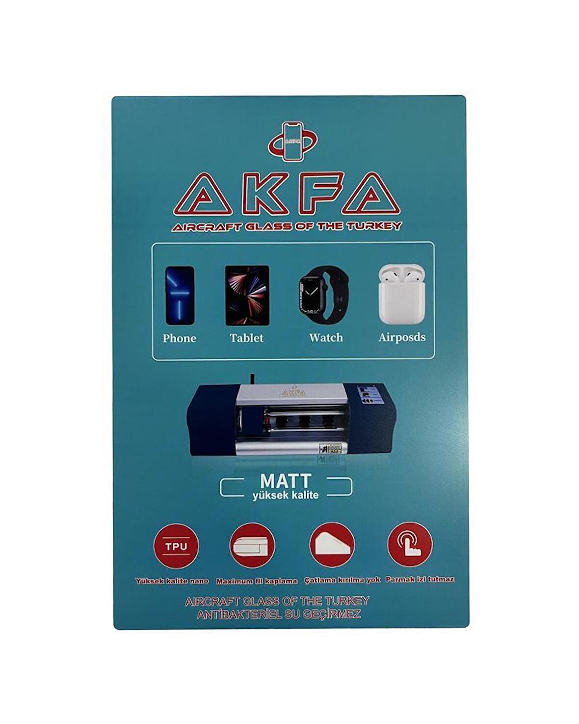 Tecno Phantom X Akfa Nano Mat Ekran Koruyucu