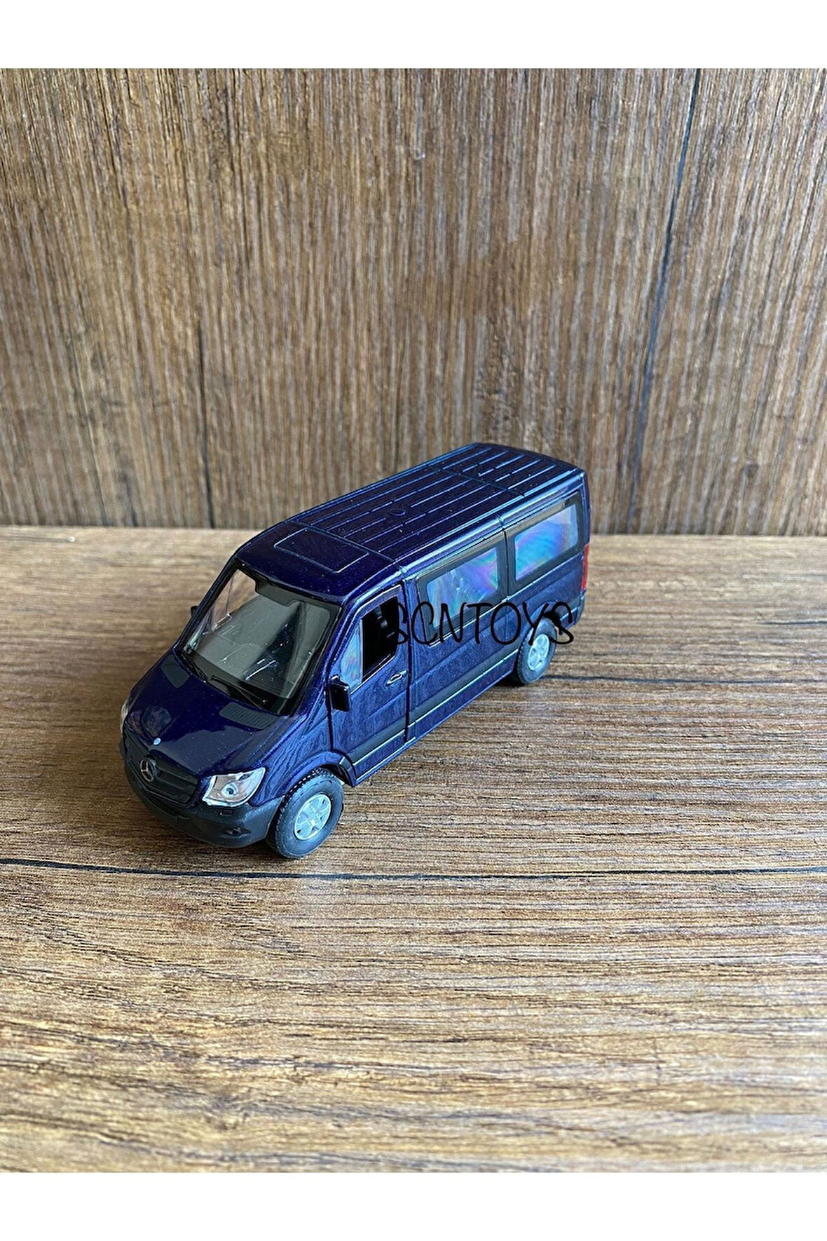 Mercedes Benz Sprinter Camlı Servis Arabası Oyuncak Mercedes Araba Mercedes Servis Arabası Lacivert