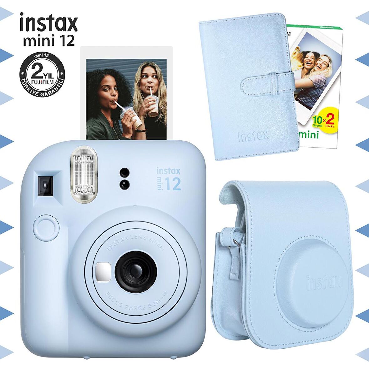 İnstax Mini 12 Bundle Box