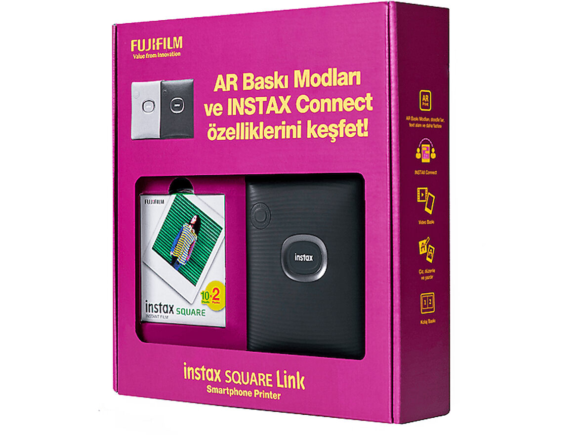 FUJIFILM Instax SQ Link Bundle Box Yeşil