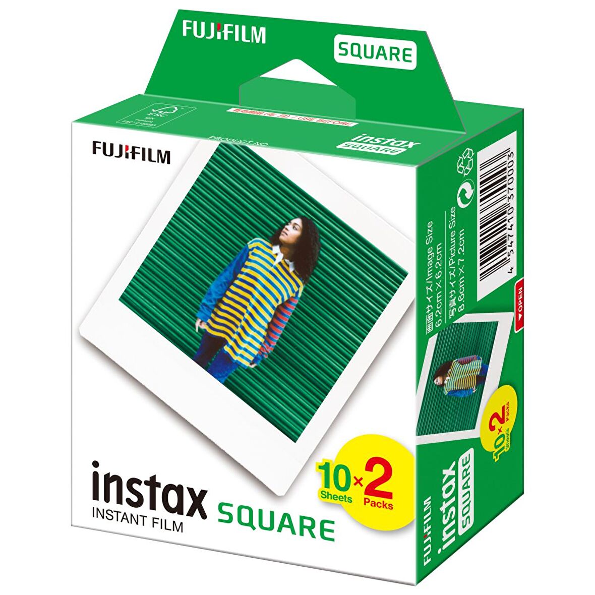 Instax Kare-Square Makineler İle Uyumlu 20'li Film