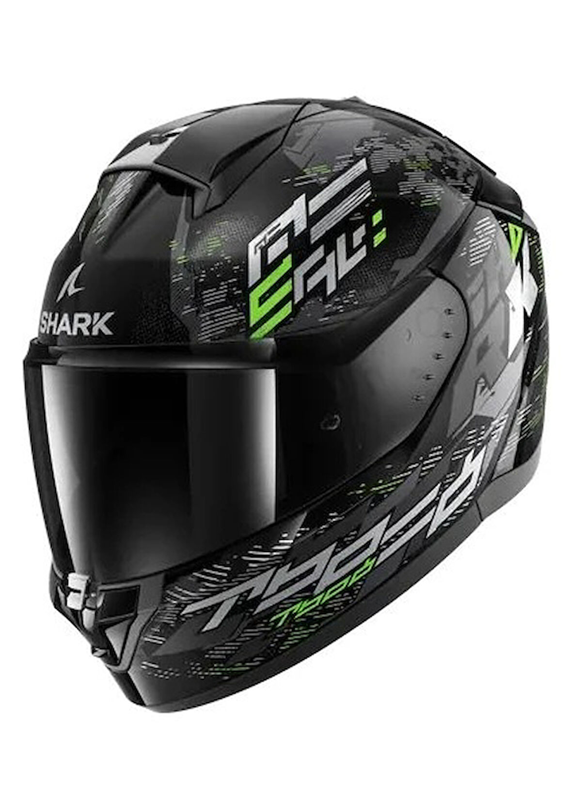 Shark Rıdıll 2 Molokai Mat Yeşil Siyah Kapalı Kask