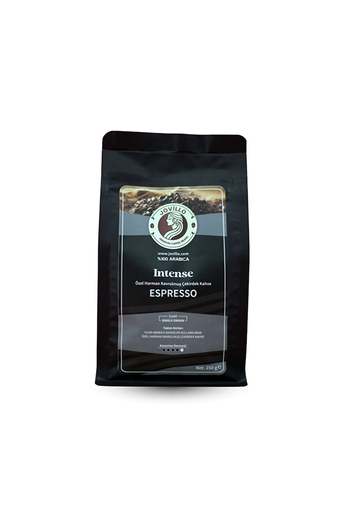 Intense Çekirdek Kahve – Özel Harman, %100 Arabica, Espresso Için Özel Kavrulmuş – 250G