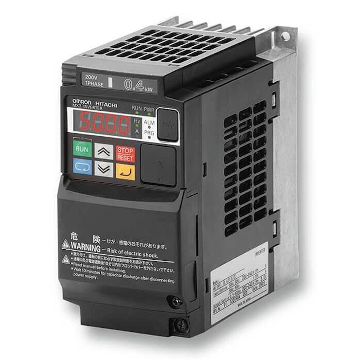 OMRON 3G3MX2-AB015-E-CHN İnvertör Sürücü, 1,5 kW, 1 Faz, 230 V ac, 8,0 A, 3G3MX2 Serisi
