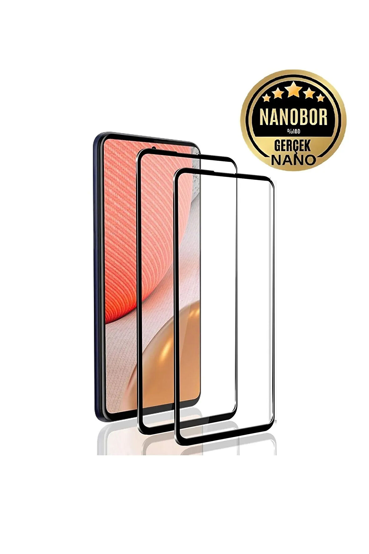 Samsung Galaxy A72 Tam Kaplayan Nano Ekran Koruyucu Kırılmaz Cam - Ince Ve Esnek